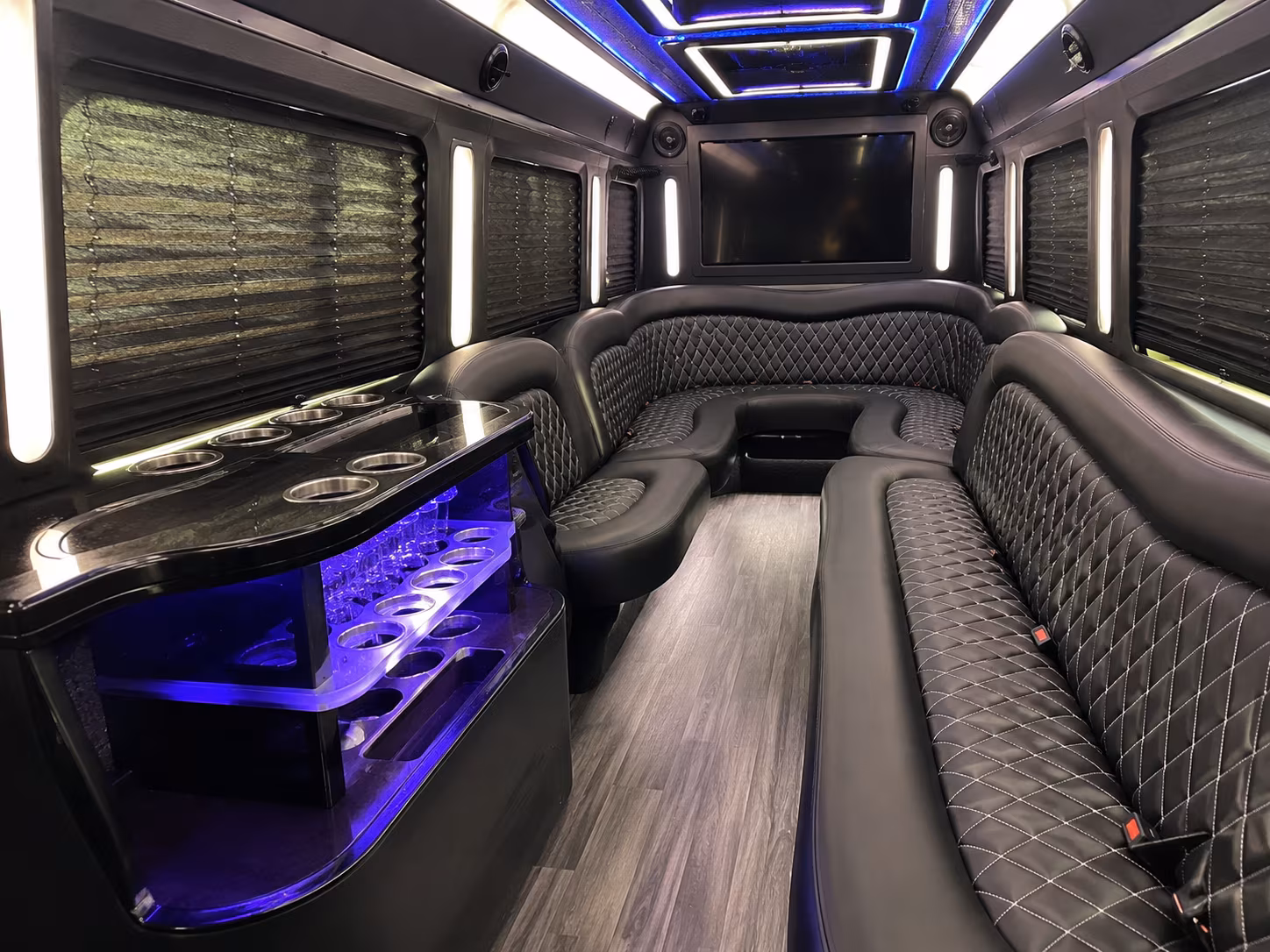 draper charter bus interior 2