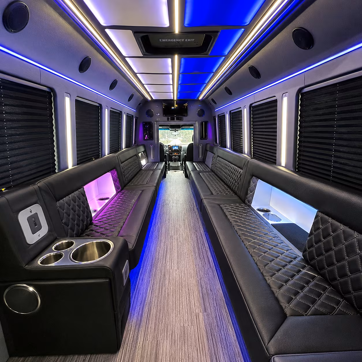 draper corporate party bus rental