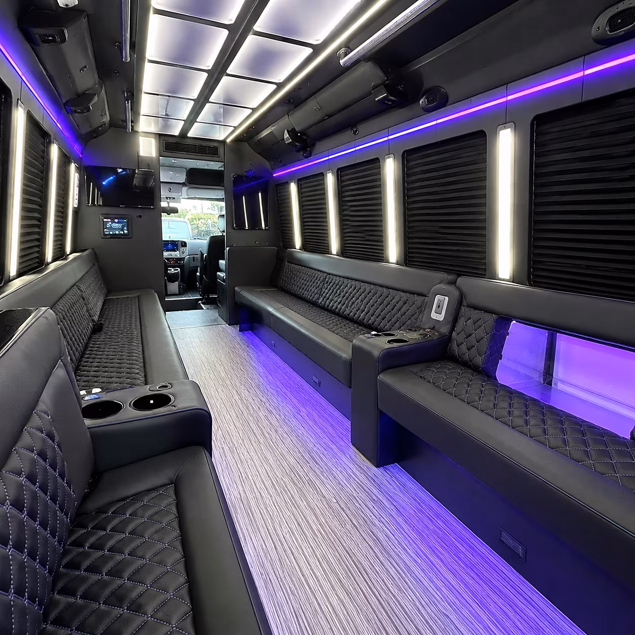 draper nights out party bus rental