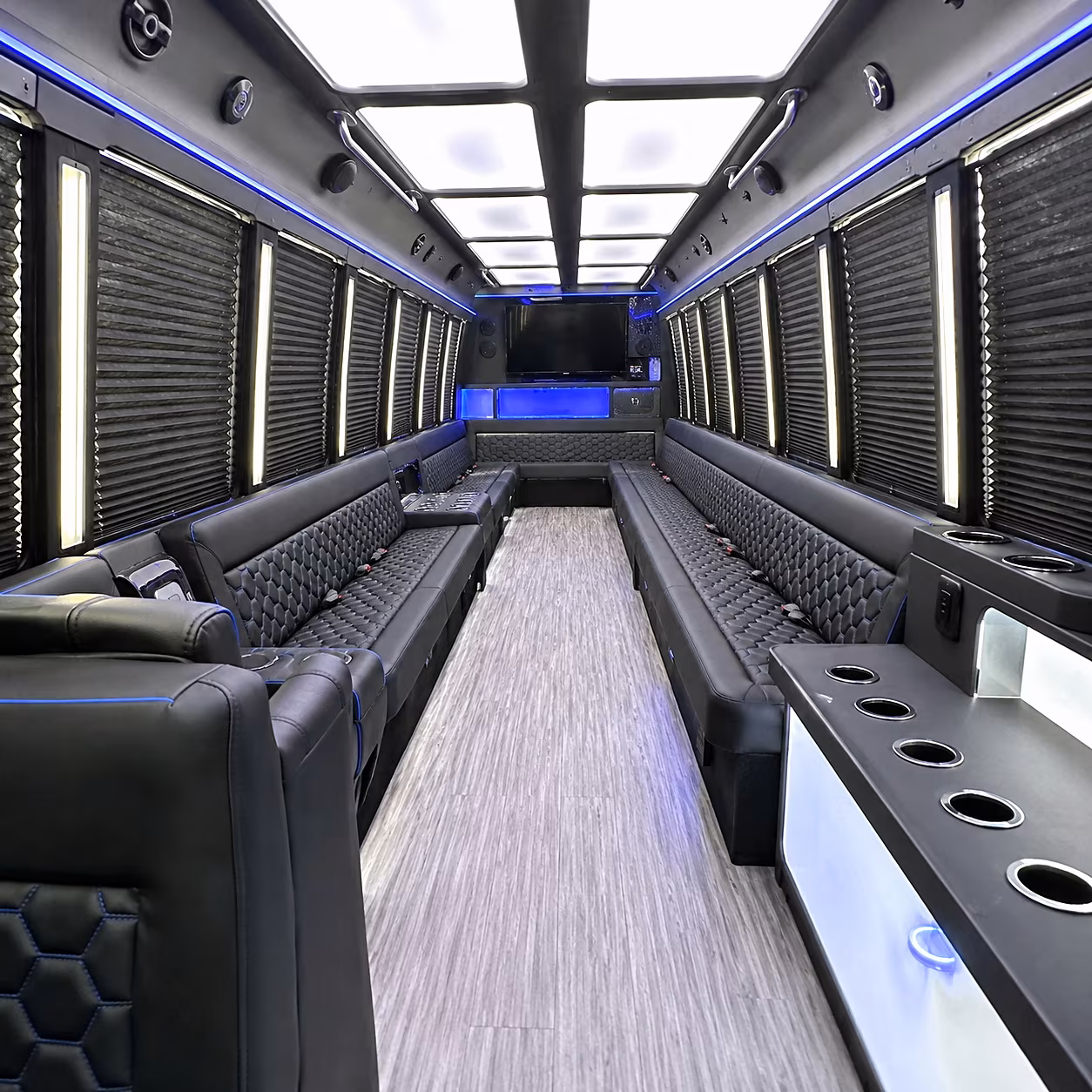 draper party bus rentals inside