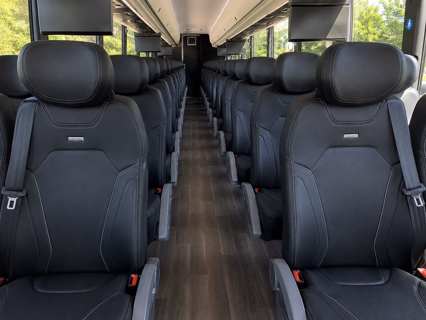 draper private event transportation onboard seating