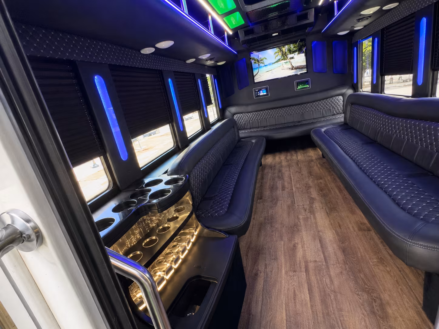 draper quinceanera sweet 16 party bus rental