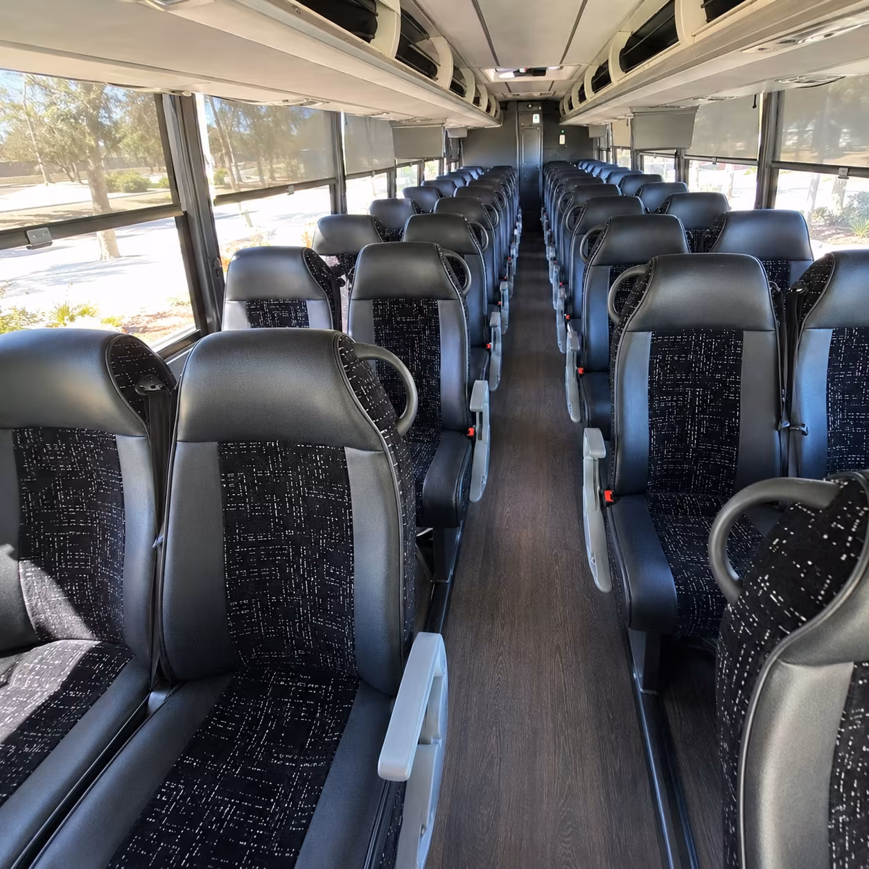 draper wedding transportation onboard seating