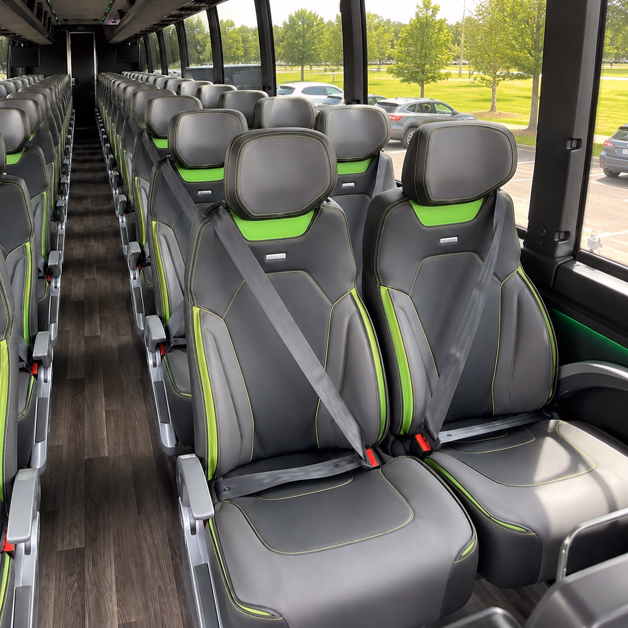 midvale charter bus rental inside
