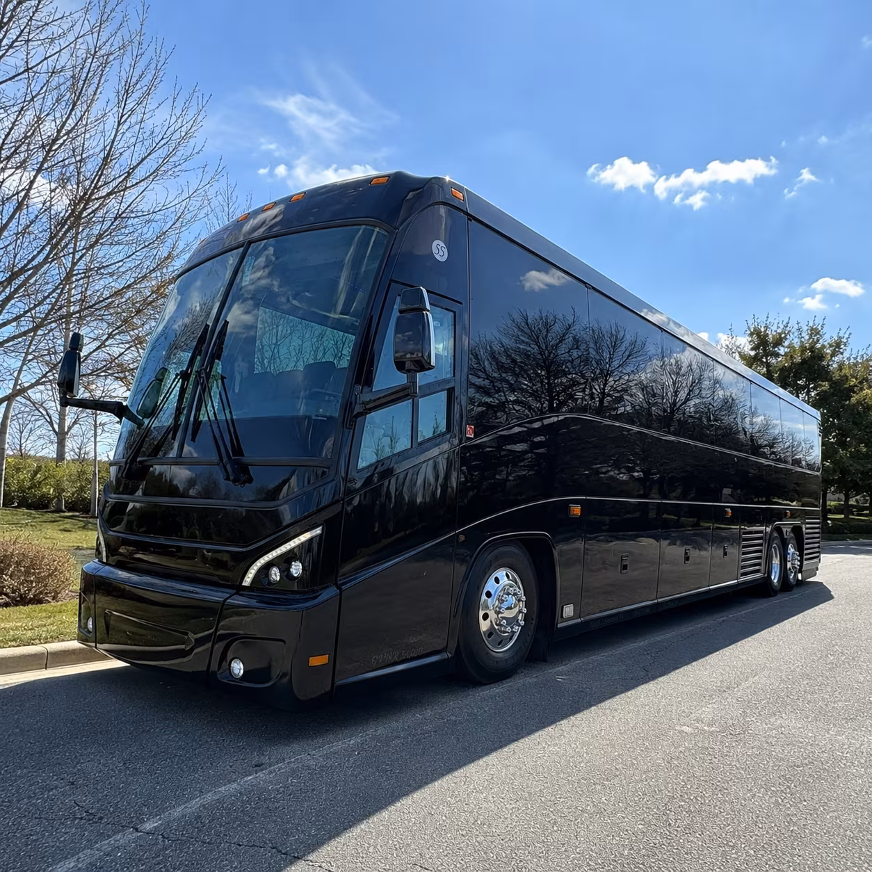midvale government military charter bus services