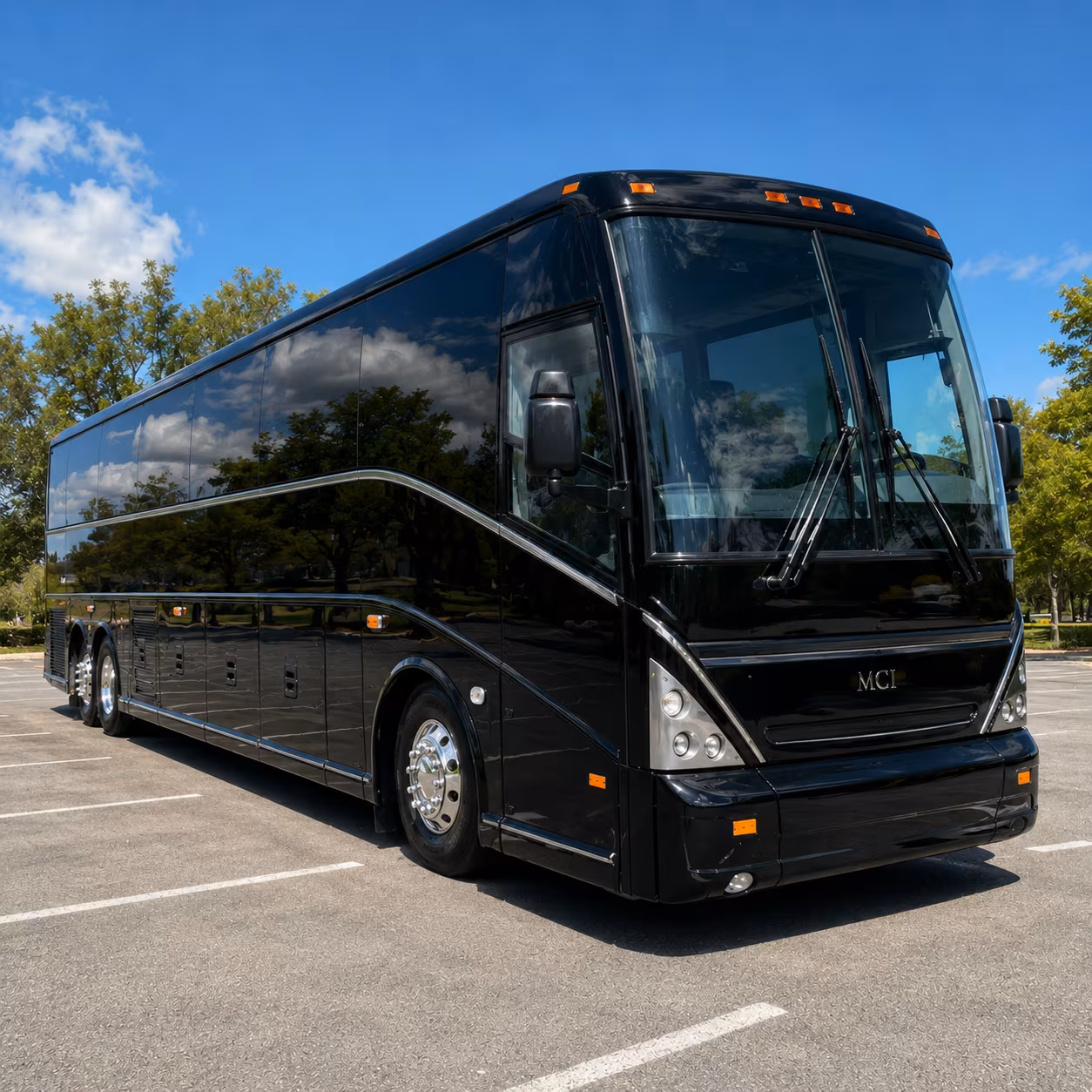 midvale show up to midvale concerts in a charter bus