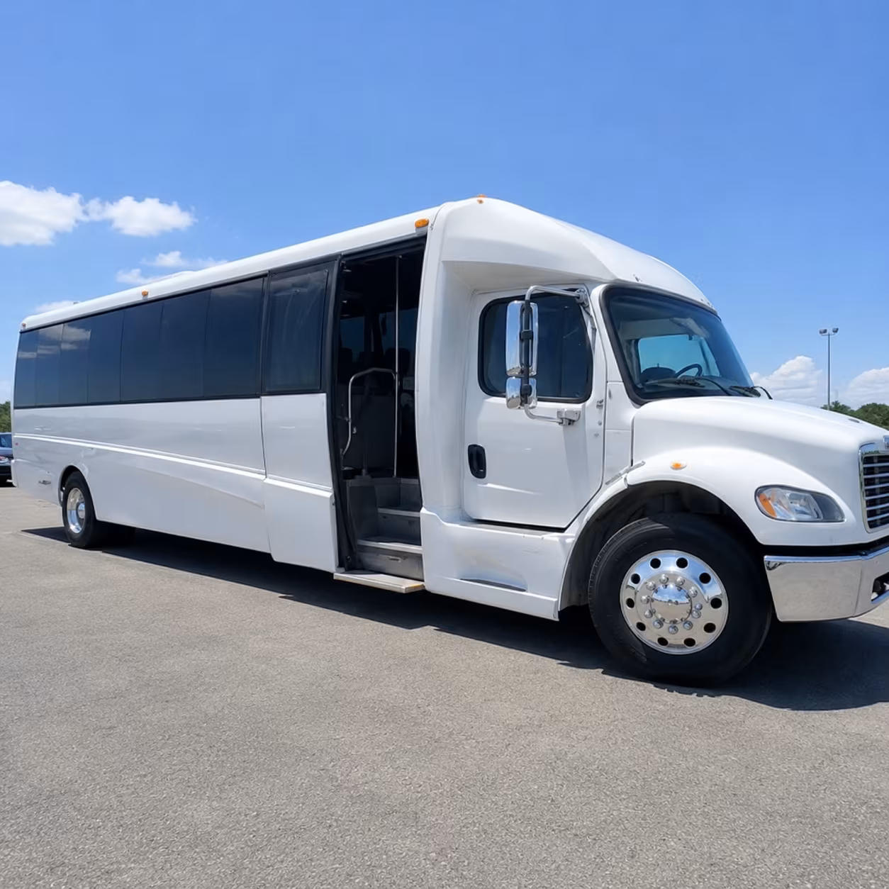 sandy travel to your private event with a sandy charter bus rental