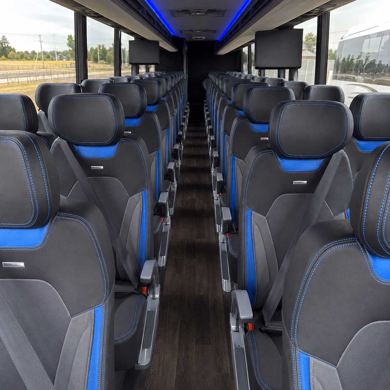 sandy wedding party charter bus rentals in sandy