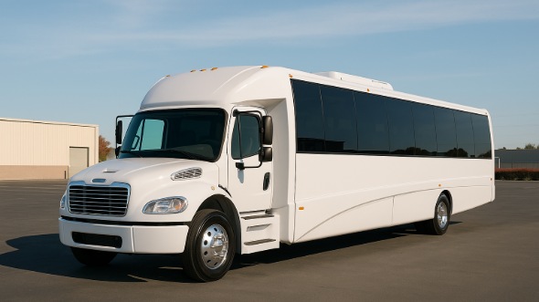 Exterior of Charter Bus Company Draper's 15 Passenger Minibus in Draper