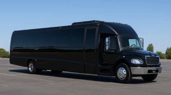 Exterior of Charter Bus Company Draper's 25 Passenger Mini bus in Draper