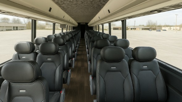 draper 15 passenger minibus inside